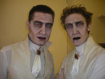 Maquillage Halloween vampire